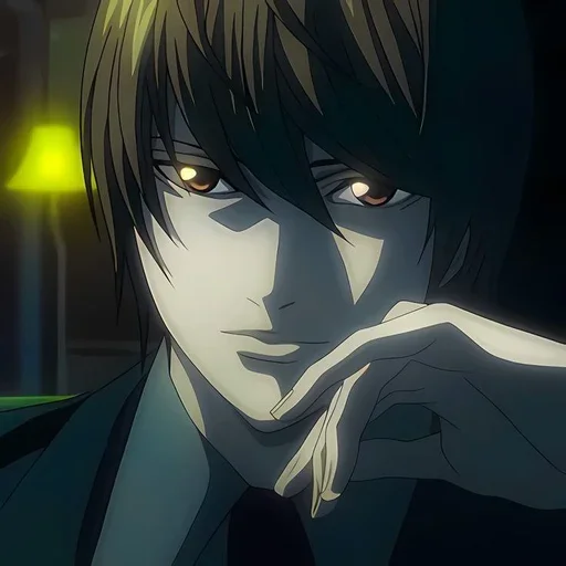 Стикер из набора Light Yagami by @mikuStcikers для Телеграм: Статические 📓
