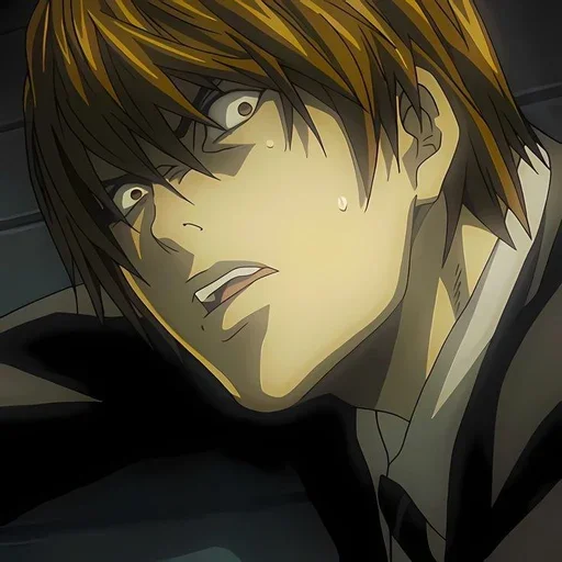 Стикер из набора Light Yagami by @mikuStcikers для Телеграм: Статические 📓
