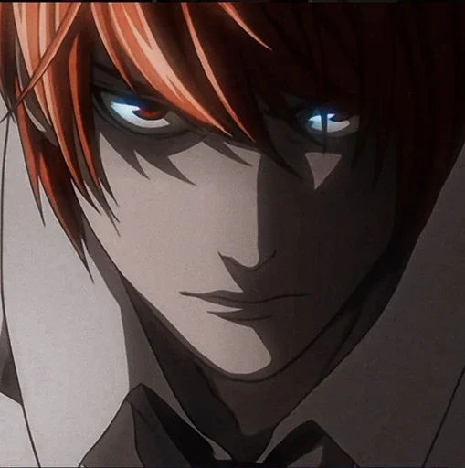 Стикер из набора Light Yagami by @mikuStcikers для Телеграм: Статические 📓