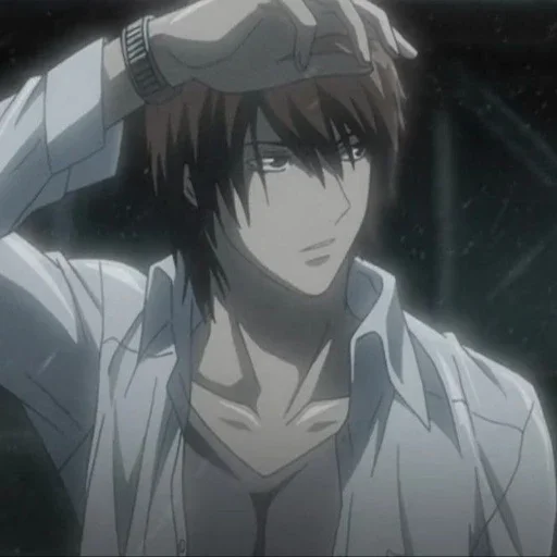 Стикер из набора Light Yagami by @mikuStcikers для Телеграм: Статические 📓