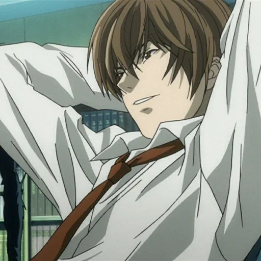 Стикер из набора Light Yagami by @mikuStcikers для Телеграм: Статические 📓