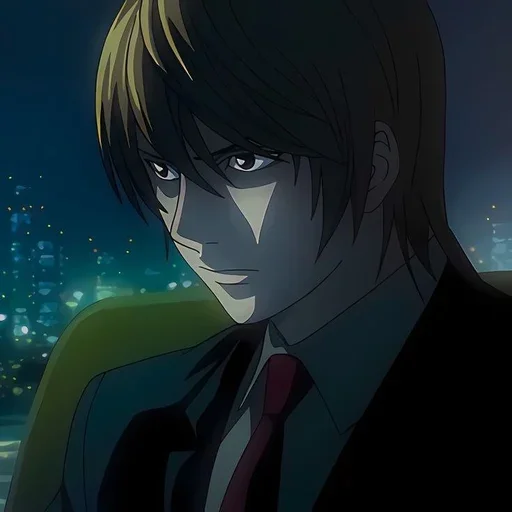 Стикер из набора Light Yagami by @mikuStcikers для Телеграм: Статические 📓