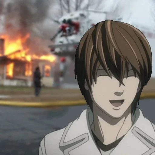 Стикер из набора Light Yagami by @mikuStcikers для Телеграм: Статические 📓