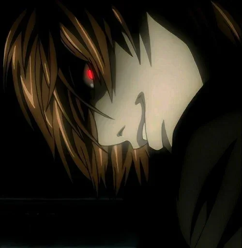 Стикер из набора Light Yagami by @mikuStcikers для Телеграм: Статические 📓