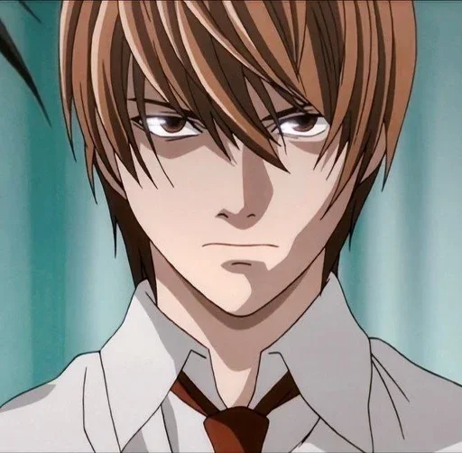 Стикер из набора Light Yagami by @mikuStcikers для Телеграм: Статические 📓