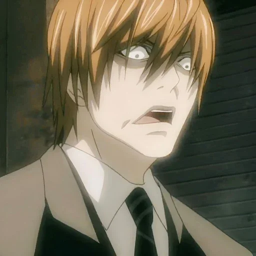 Стикер из набора Light Yagami by @mikuStcikers для Телеграм: Статические 📓