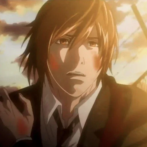 Стикер из набора Light Yagami by @mikuStcikers для Телеграм: Статические 📓