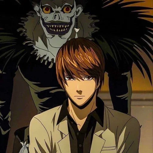 Стикер из набора Light Yagami by @mikuStcikers для Телеграм: Статические 📓