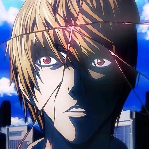 Стикер из набора Light Yagami by @mikuStcikers для Телеграм: Статические 📓