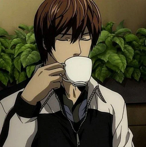 Стикер из набора Light Yagami by @mikuStcikers для Телеграм: Статические 📓
