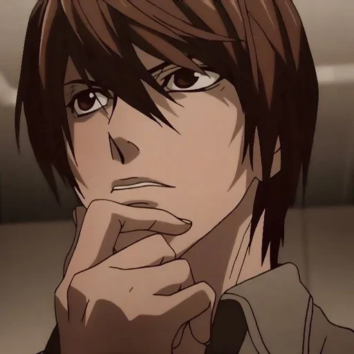 Стикер из набора Light Yagami by @mikuStcikers для Телеграм: Статические 📓