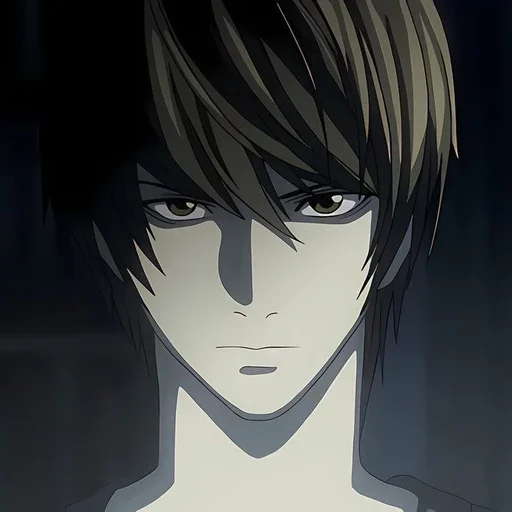 Стикер из набора Light Yagami by @mikuStcikers для Телеграм: Статические 📓