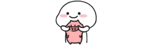 Стикер из набора Cute2☺️ @MochaStickers для Телеграм: Статические 🤗