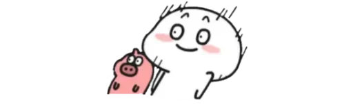 Стикер из набора Cute2☺️ @MochaStickers для Телеграм: Статические 😳