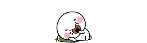 Стикер из набора Cute2☺️ @MochaStickers для Телеграм: Статические 😋