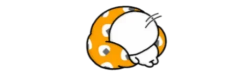 Стикер из набора Cute2☺️ @MochaStickers для Телеграм: Статические 😴