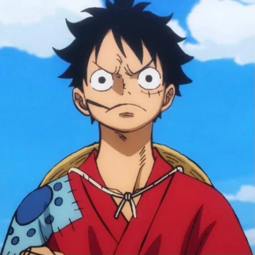 Стикерпак Monkey D. Luffy @StickersofAnime для Телеграм: Статические