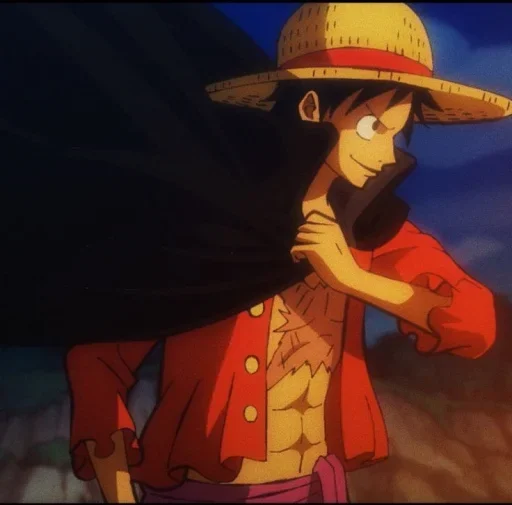 Стикер из набора Monkey D. Luffy @StickersofAnime для Телеграм: Статические 😏