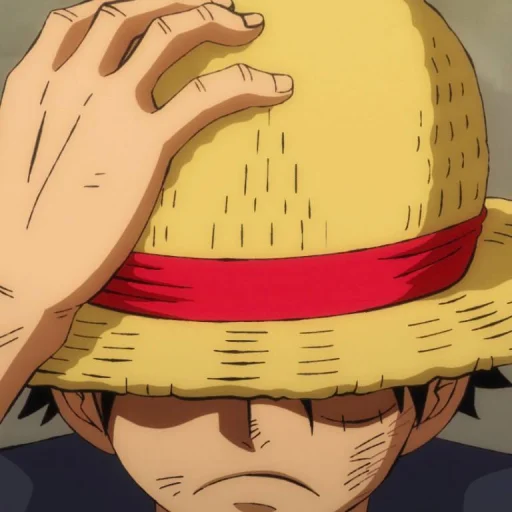 Стикер из набора Monkey D. Luffy @StickersofAnime для Телеграм: Статические 😠