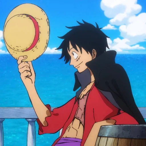 Стикер из набора Monkey D. Luffy @StickersofAnime для Телеграм: Статические 🙂