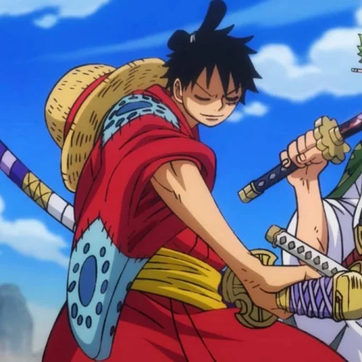 Стикер из набора Monkey D. Luffy @StickersofAnime для Телеграм: Статические 😈