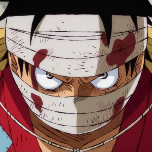 Стикер из набора Monkey D. Luffy @StickersofAnime для Телеграм: Статические 😡