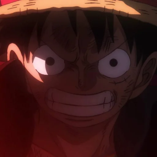 Стикер из набора Monkey D. Luffy @StickersofAnime для Телеграм: Статические 🍖