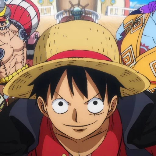 Стикер из набора Monkey D. Luffy @StickersofAnime для Телеграм: Статические 🙂