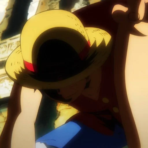 Стикер из набора Monkey D. Luffy @StickersofAnime для Телеграм: Статические 😈