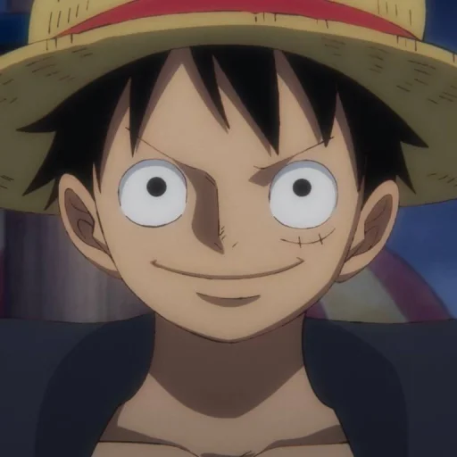 Стикер из набора Monkey D. Luffy @StickersofAnime для Телеграм: Статические 🙂