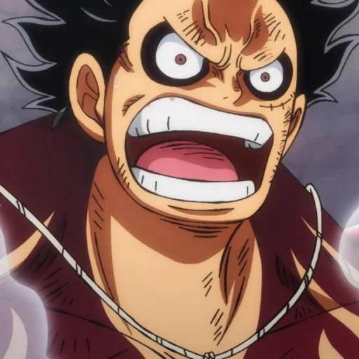 Стикер из набора Monkey D. Luffy @StickersofAnime для Телеграм: Статические 😡