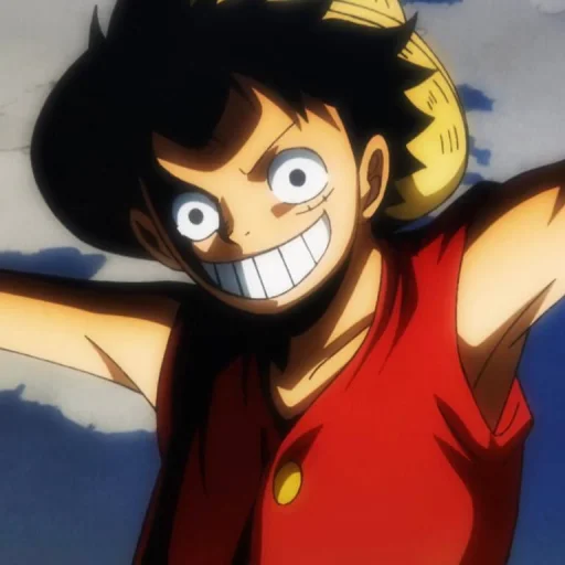 Стикер из набора Monkey D. Luffy @StickersofAnime для Телеграм: Статические 😁