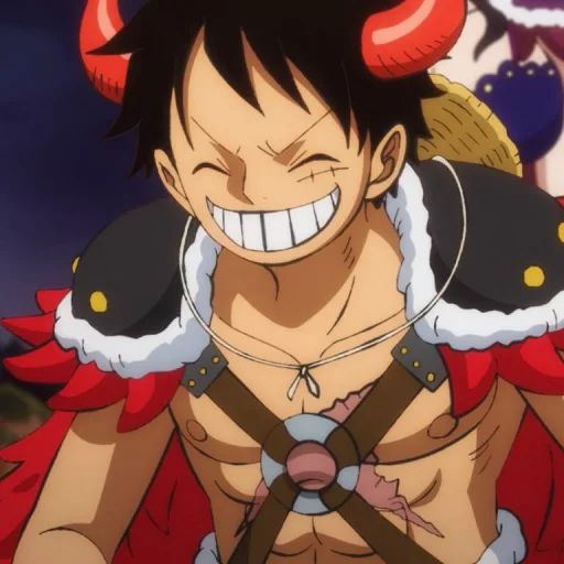 Стикер из набора Monkey D. Luffy @StickersofAnime для Телеграм: Статические 😁