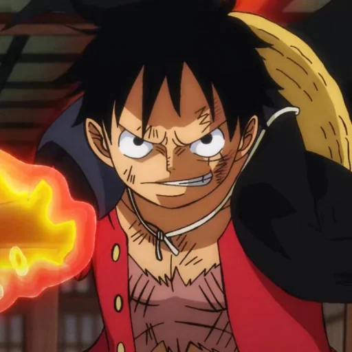 Стикер из набора Monkey D. Luffy @StickersofAnime для Телеграм: Статические 😏