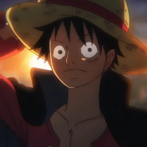 Стикер из набора Monkey D. Luffy @StickersofAnime для Телеграм: Статические 😕