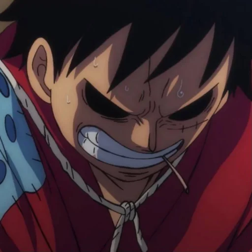 Стикер из набора Monkey D. Luffy @StickersofAnime для Телеграм: Статические 😡