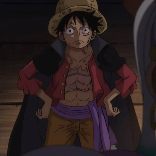 Стикер из набора Monkey D. Luffy @StickersofAnime для Телеграм: Статические ☹️