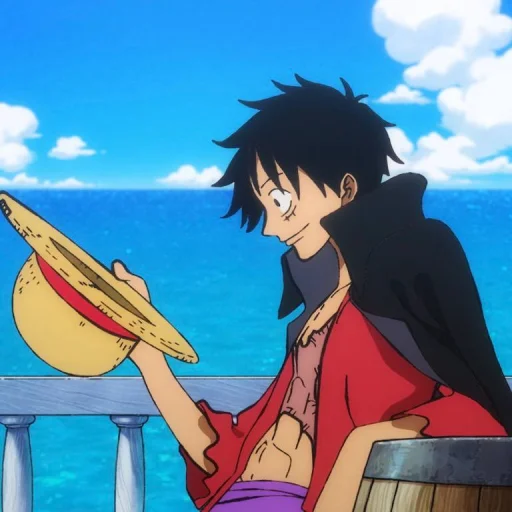 Стикер из набора Monkey D. Luffy @StickersofAnime для Телеграм: Статические 🙂