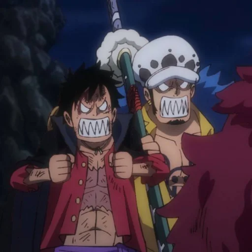 Стикер из набора Monkey D. Luffy @StickersofAnime для Телеграм: Статические 🍖