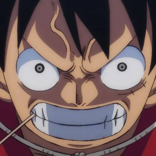 Стикер из набора Monkey D. Luffy @StickersofAnime для Телеграм: Статические 😡