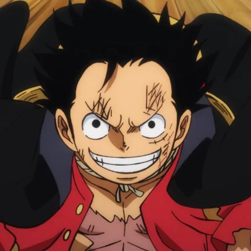 Стикер из набора Monkey D. Luffy @StickersofAnime для Телеграм: Статические 😈