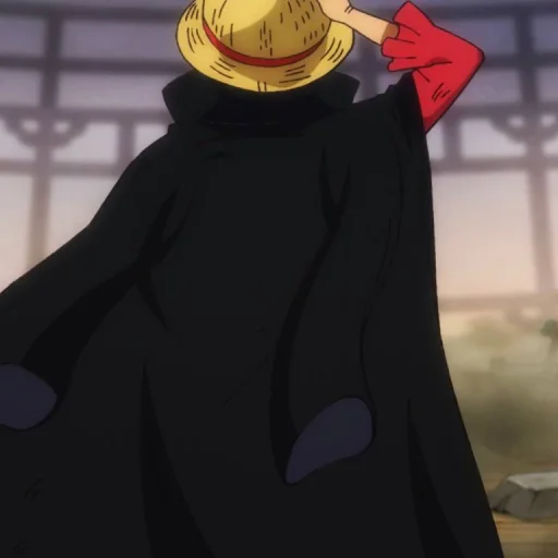 Стикер из набора Monkey D. Luffy @StickersofAnime для Телеграм: Статические 😠