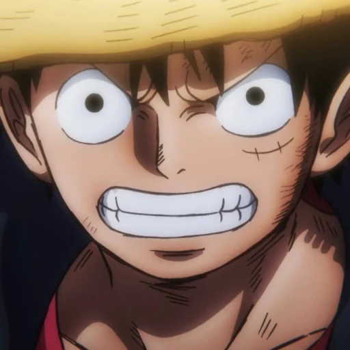 Стикер из набора Monkey D. Luffy @StickersofAnime для Телеграм: Статические 🍖