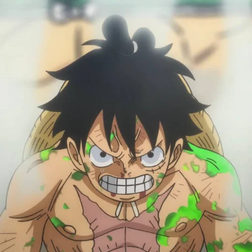 Стикер из набора Monkey D. Luffy @StickersofAnime для Телеграм: Статические 😡