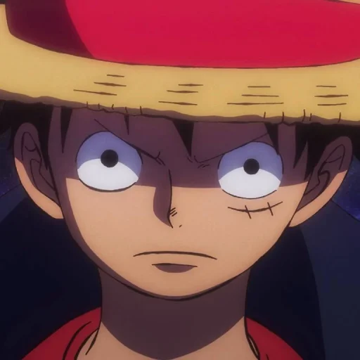 Стикер из набора Monkey D. Luffy @StickersofAnime для Телеграм: Статические 😠