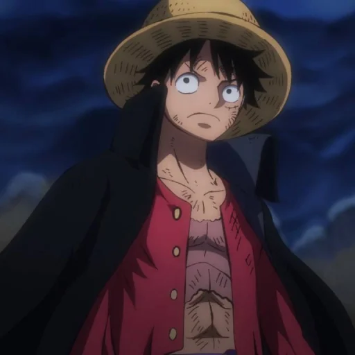 Стикер из набора Monkey D. Luffy @StickersofAnime для Телеграм: Статические 🍖