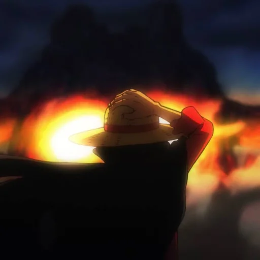 Стикер из набора Monkey D. Luffy @StickersofAnime для Телеграм: Статические 👒