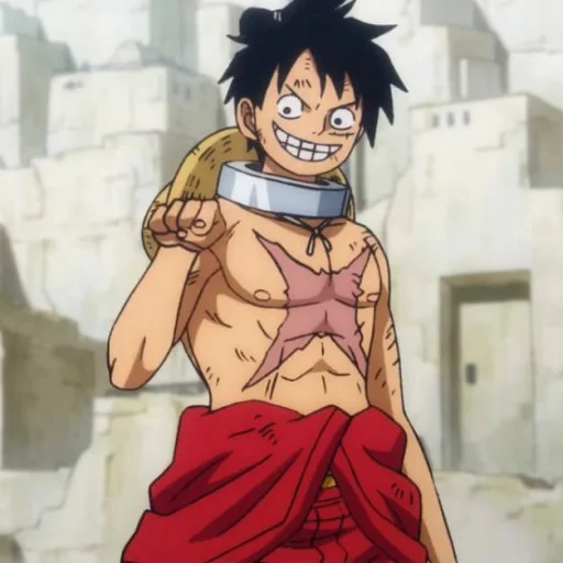 Стикер из набора Monkey D. Luffy @StickersofAnime для Телеграм: Статические 😁