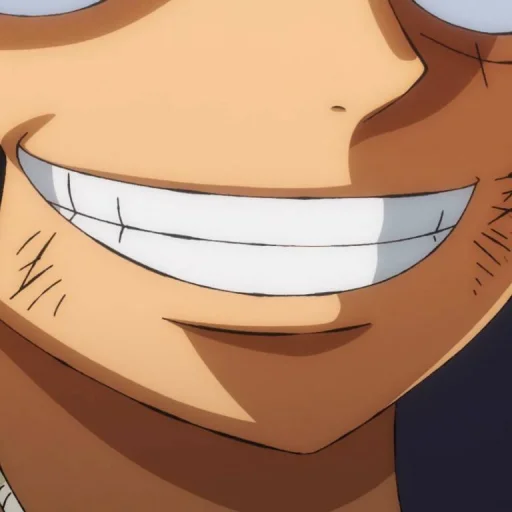 Стикер из набора Monkey D. Luffy @StickersofAnime для Телеграм: Статические 😁