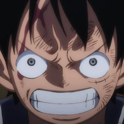 Стикер из набора Monkey D. Luffy @StickersofAnime для Телеграм: Статические 🍖
